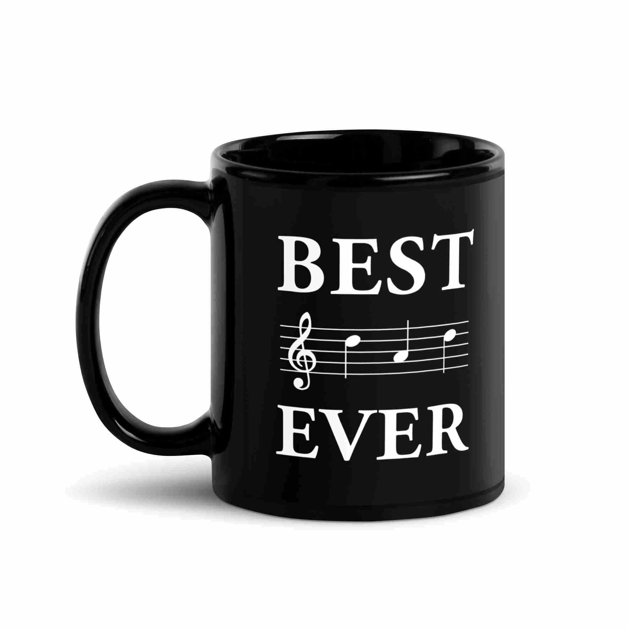 Best Dad Ever Music Notes Mug - Image 2