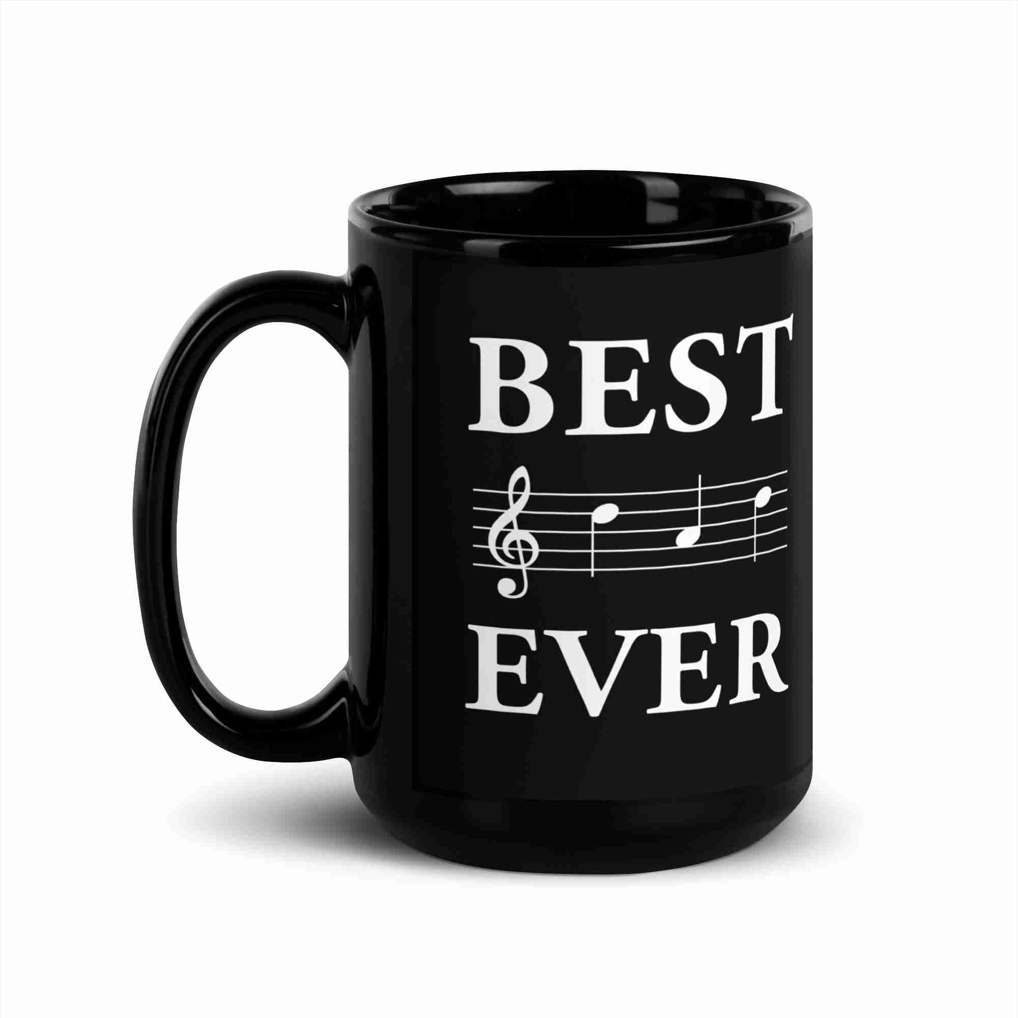 Best Dad Ever Music Notes Mug - Image 4