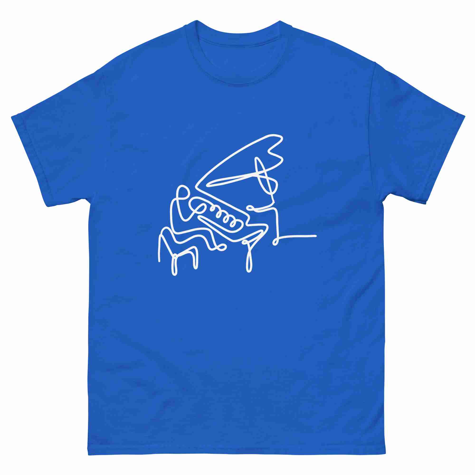 Piano Doodle Design T-Shirt - Image 4