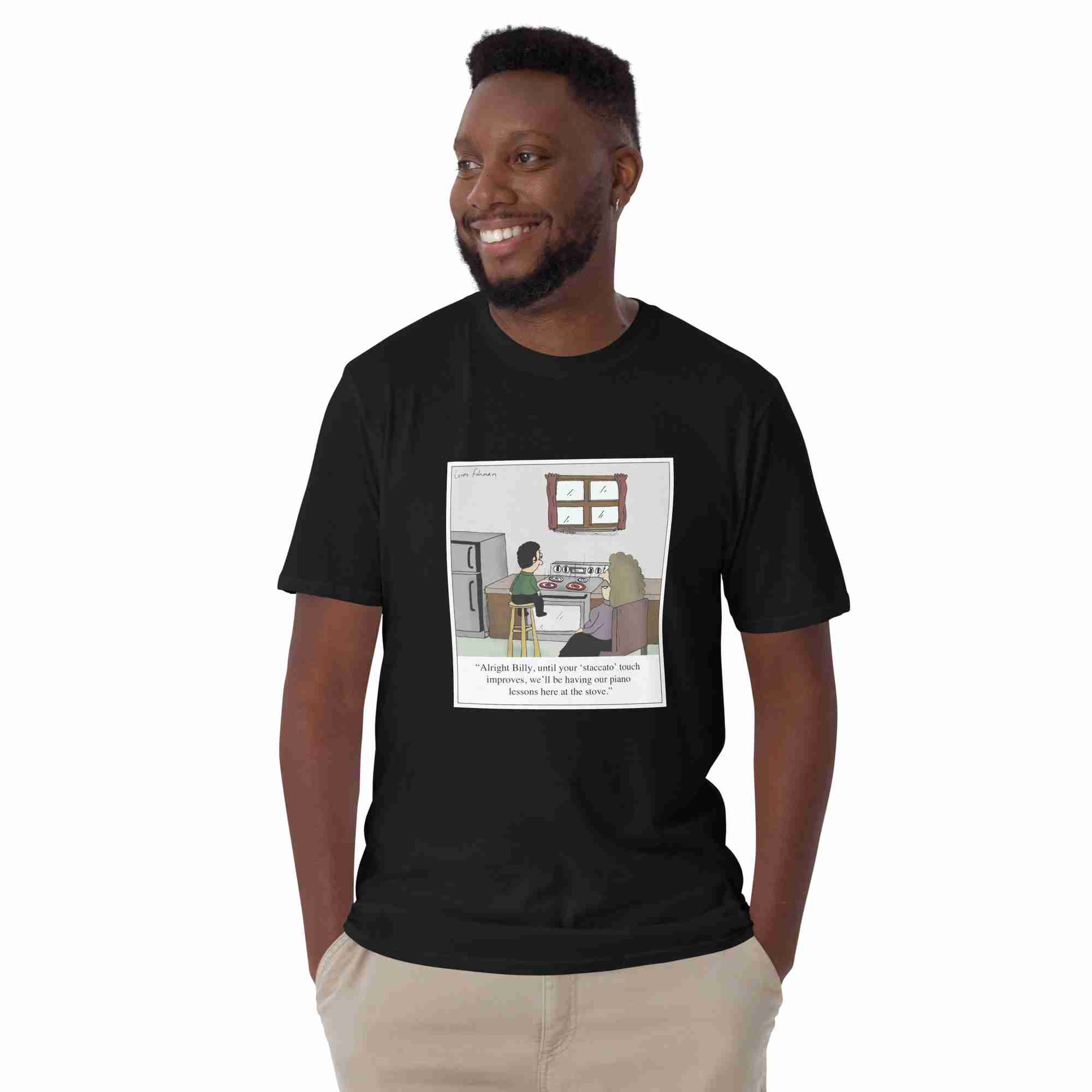 Staccato Touch Cartoon T-Shirt - Image 2