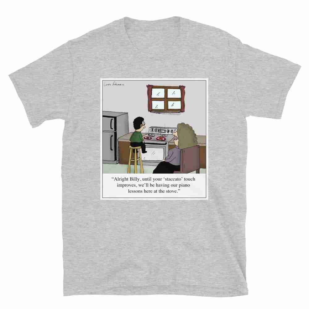 Staccato Touch Cartoon T-Shirt - Image 7