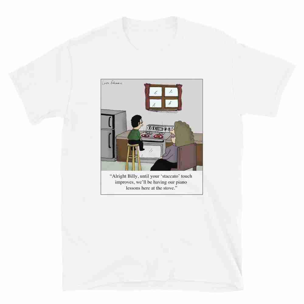 Staccato Touch Cartoon T-Shirt - Image 4