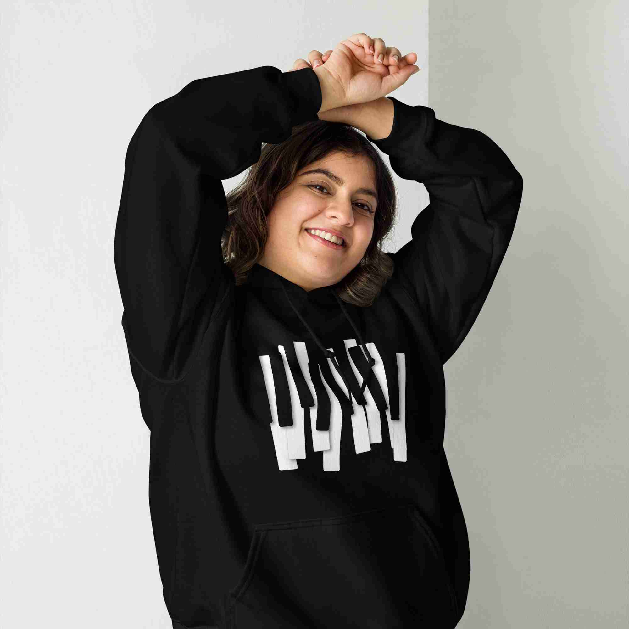 Piano Key Jumble Hoodie - Image 2