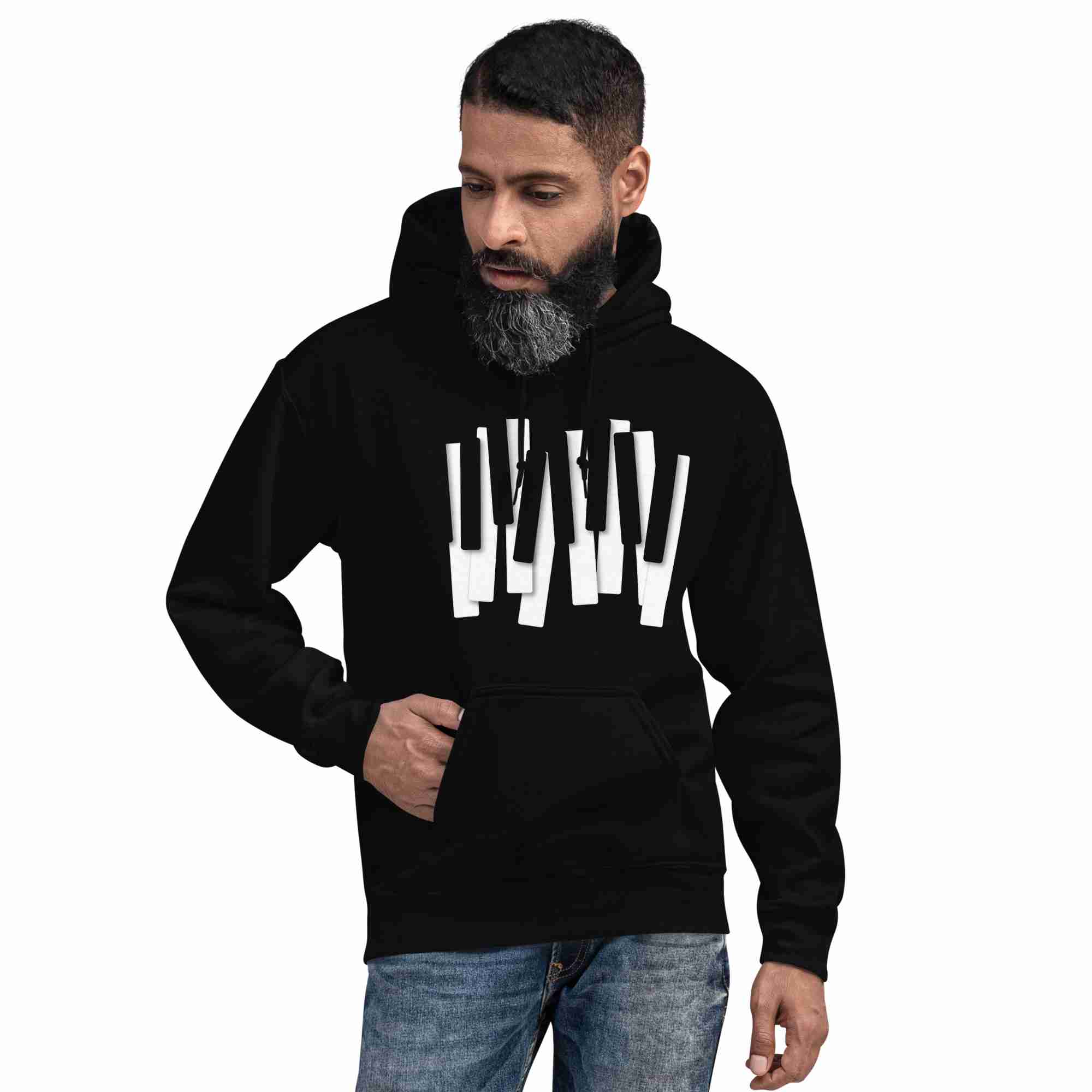 Piano Key Jumble Hoodie - Image 3