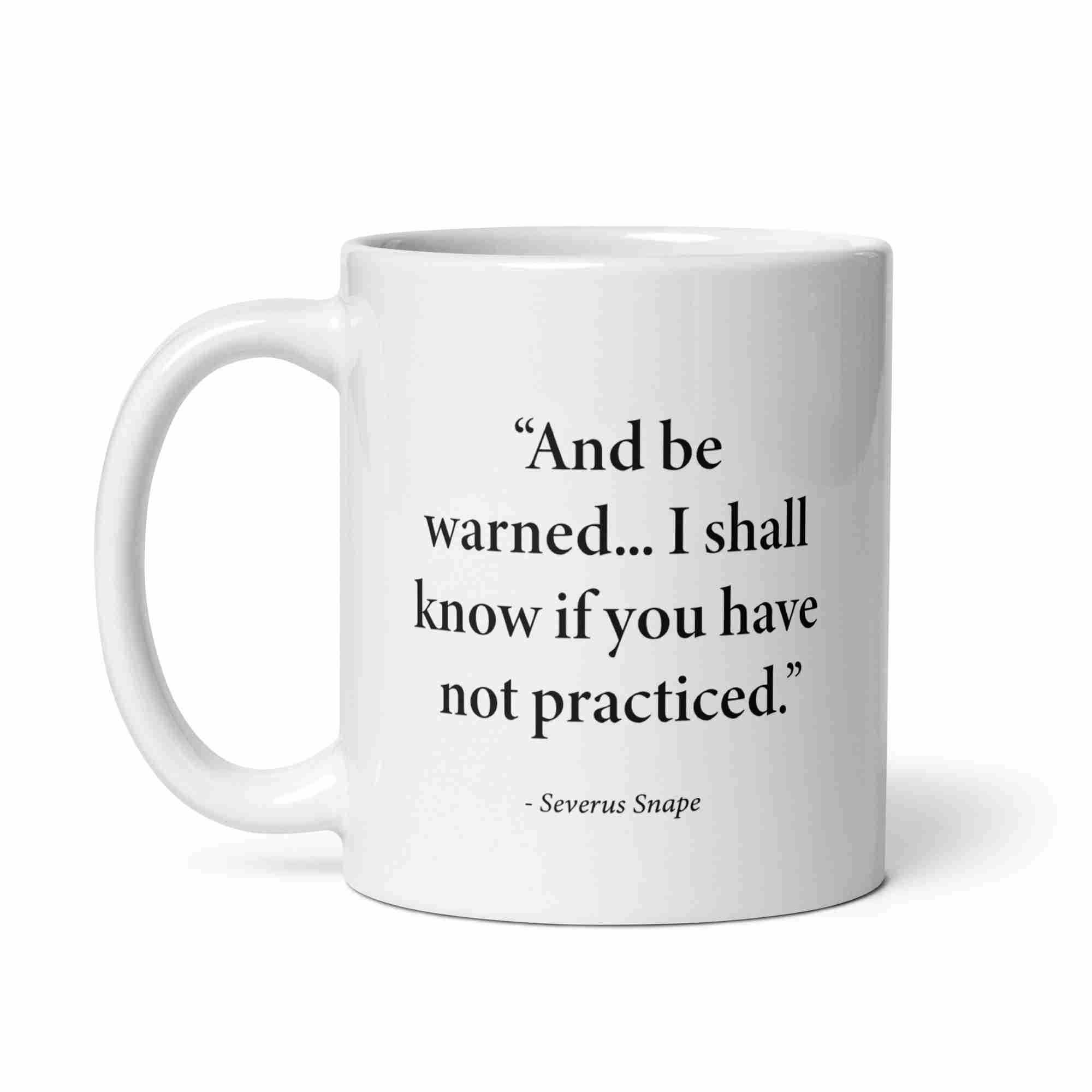 Snape Practicing Quote Mug - Image 2